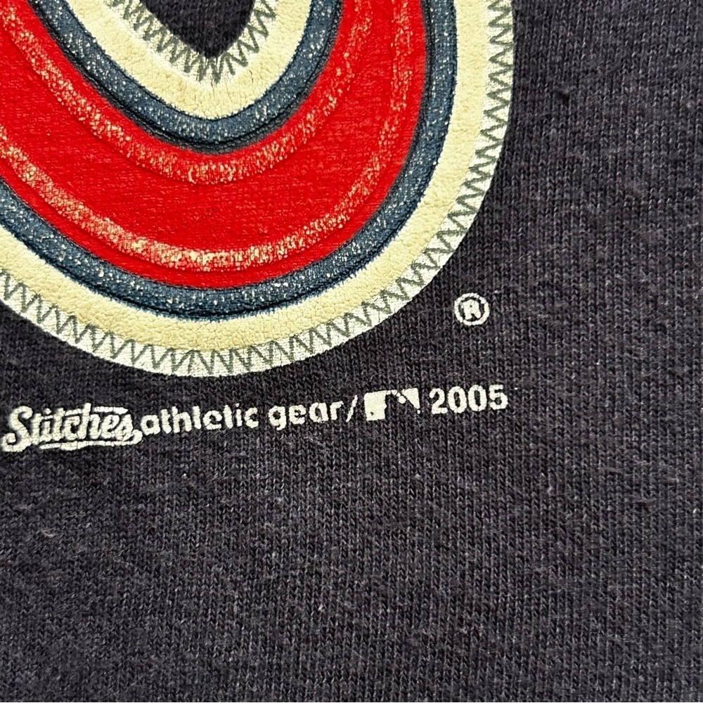 Stitches Atlanta Braves Vintage 2005 Short Sleeve Tee - Picture 5 of 8